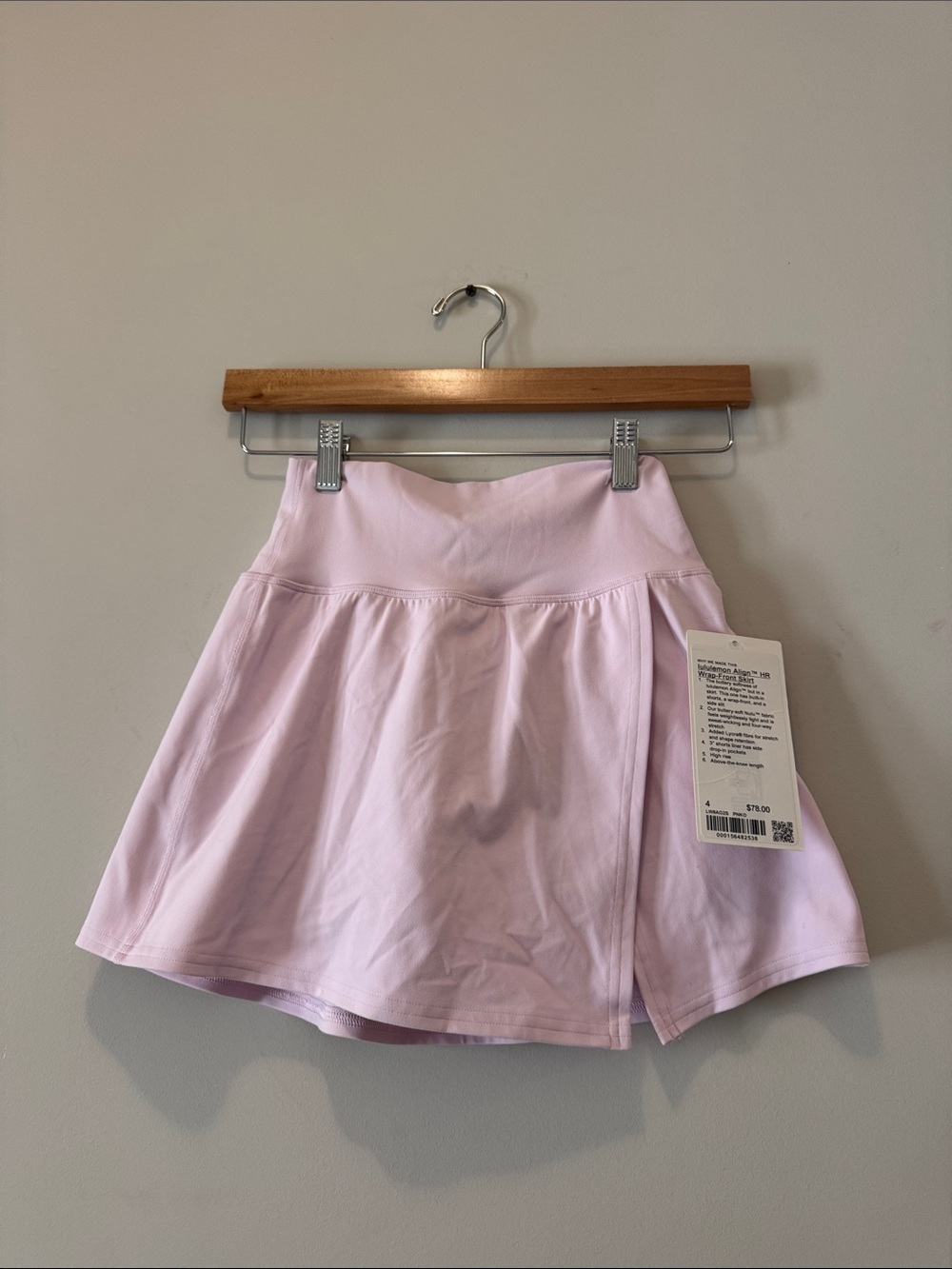 NEW WITH TAGS | Lululemon athletica | Light Pink Skater Skirt